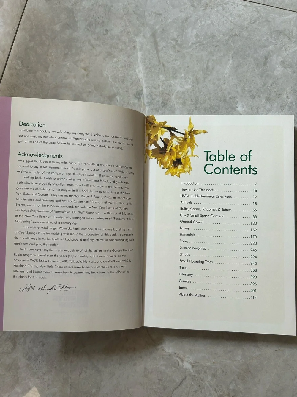 The Tri-State Gardener's Guide - Blue & Yellow Gardening Book by Ralph Snodsmith